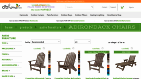 What Adirondackchairsonly.com website looked like in 2021 (2 years ago)