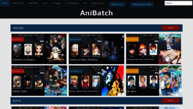 What Anibatch.me website looked like in 2021 (2 years ago)