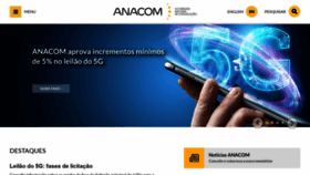 What Anacom.pt website looked like in 2021 (2 years ago)