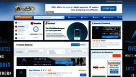 What Affpaying.com website looked like in 2021 (4 years ago)