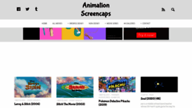 What Animationscreencaps.com website looked like in 2021 (2 years ago)