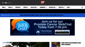 What Abc27.com website looked like in 2021 (2 years ago)