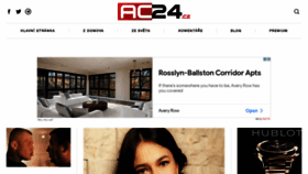 What Ac24.cz website looked like in 2021 (2 years ago)