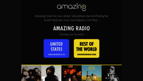 What Amazingtunes.com website looked like in 2021 (2 years ago)