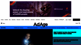 What Adage.com website looked like in 2021 (2 years ago)