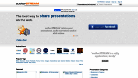 What Authorstream.com website looked like in 2021 (2 years ago)