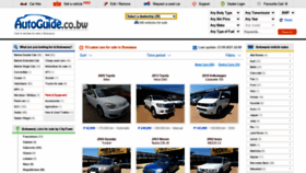 What Autoguide.co.bw website looked like in 2021 (2 years ago)