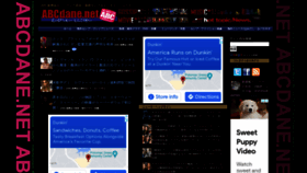 What Abcdane.net website looked like in 2021 (4 years ago)