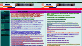 What Arteeindia.org website looked like in 2021 (2 years ago)