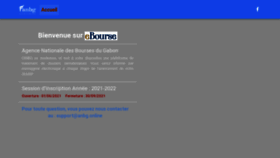 What Anbg.online website looked like in 2021 (2 years ago)