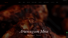 What Arumugammess.com website looked like in 2021 (2 years ago)