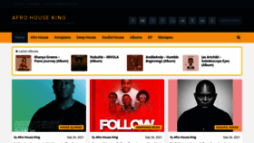 What Afrohouseking.com website looked like in 2021 (2 years ago)