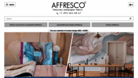 What Affresco-decor.com website looked like in 2021 (2 years ago)