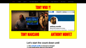 What Anthony-monfet.com website looked like in 2021 (2 years ago)