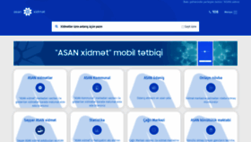 What Asan.az website looked like in 2021 (2 years ago)