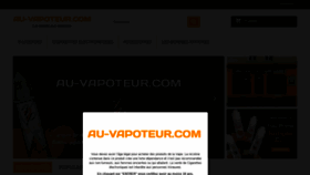 What Au-vapoteur.com website looked like in 2021 (2 years ago)