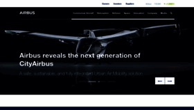 What Airbusdefenceandspace.com website looked like in 2021 (2 years ago)
