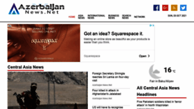What Azerbaijannews.net website looked like in 2021 (2 years ago)