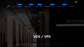 What Albhost.net website looked like in 2021 (4 years ago)