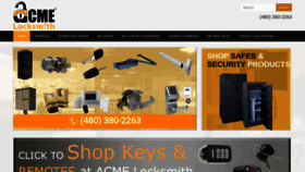 What Acmelocksmith.com website looked like in 2021 (3 years ago)