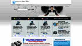 What Alojamentositesonline.com website looked like in 2021 (2 years ago)
