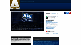 What Arenafan.com website looked like in 2021 (3 years ago)