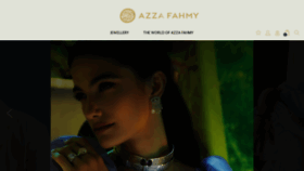 What Azzafahmy.com website looked like in 2021 (2 years ago)