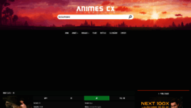 What Animescx.com.br website looked like in 2021 (2 years ago)