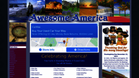 What Awesomeamerica.com website looked like in 2021 (2 years ago)