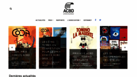 What Acbd.fr website looked like in 2021 (2 years ago)