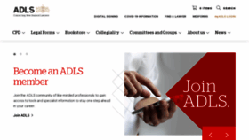 What Adls.org.nz website looked like in 2021 (2 years ago)