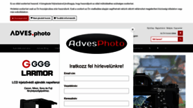 What Advesphoto.hu website looked like in 2021 (2 years ago)