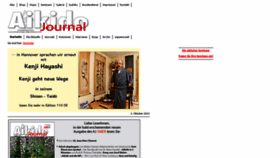 What Aikidojournal.de website looked like in 2021 (2 years ago)
