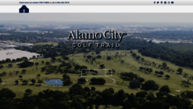 What Alamocitygolftrail.com website looked like in 2021 (2 years ago)