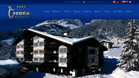 What Alpenhotelcorona.com website looked like in 2021 (2 years ago)