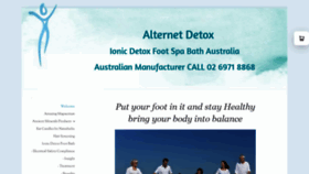 What Alternetdetox.com.au website looked like in 2021 (2 years ago)
