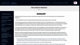 What Ammanmessage.com website looked like in 2021 (2 years ago)