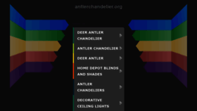 What Antlerchandelier.org website looked like in 2021 (2 years ago)