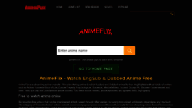 What Animeflix.city website looked like in 2021 (2 years ago)