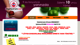 What Aseriyorum.net website looked like in 2021 (2 years ago)