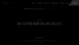 What Aston.co.uk website looked like in 2021 (2 years ago)
