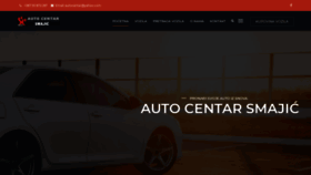 What Auto-centar.com website looked like in 2021 (2 years ago)