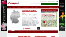 What Autoglaser.de website looked like in 2021 (2 years ago)