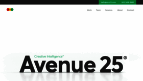 What Ave25.com website looked like in 2021 (2 years ago)