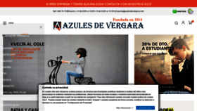 What Azulesdevergara.com website looked like in 2021 (2 years ago)