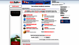 What Aaa-reality.cz website looked like in 2021 (3 years ago)