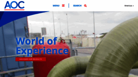 What Aocresins.com website looked like in 2021 (3 years ago)