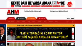 What Adanahabermerkezi.com website looked like in 2021 (2 years ago)