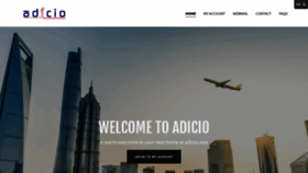 What Adicio.asia website looked like in 2021 (2 years ago)
