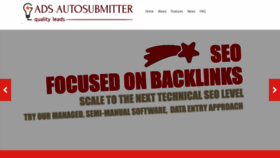 What Adsautosubmitter.com website looked like in 2021 (2 years ago)